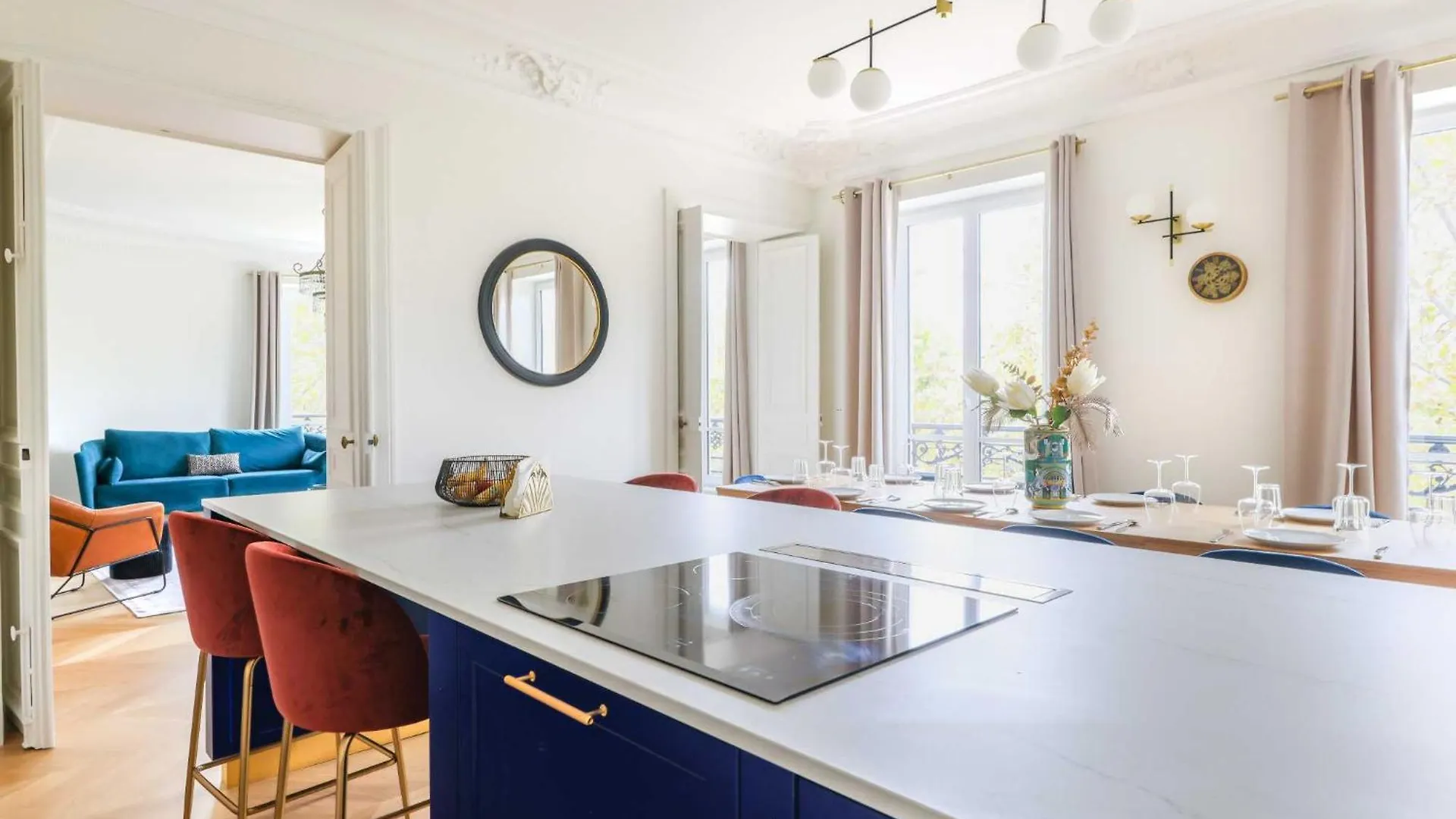 Luxurious Apartment - 4Br-10P- Ternes-Pereire Paris